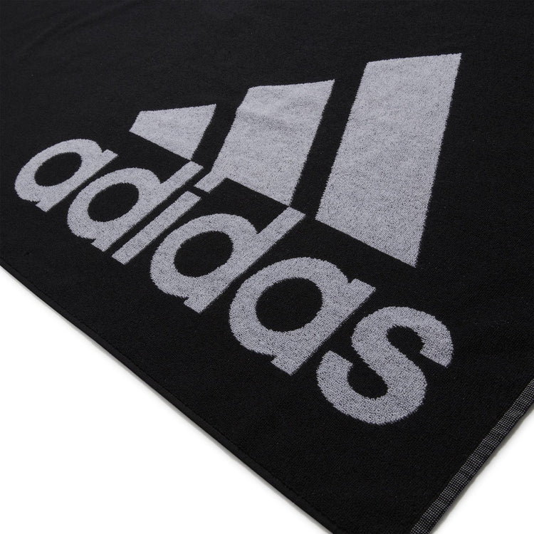 TOWEL L - Handtuch Badetuch schwarz/weiß - sportiger.de