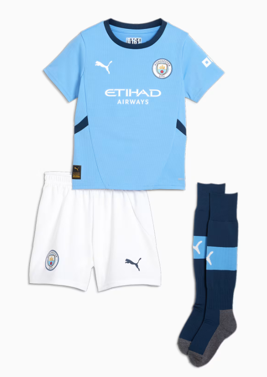 MCFC MANCHESTER CITY Mini-Kit Home 24 / 25