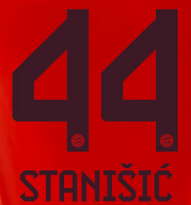 Original FC Bayern München Home Trikot-Flock - STANISIC 44