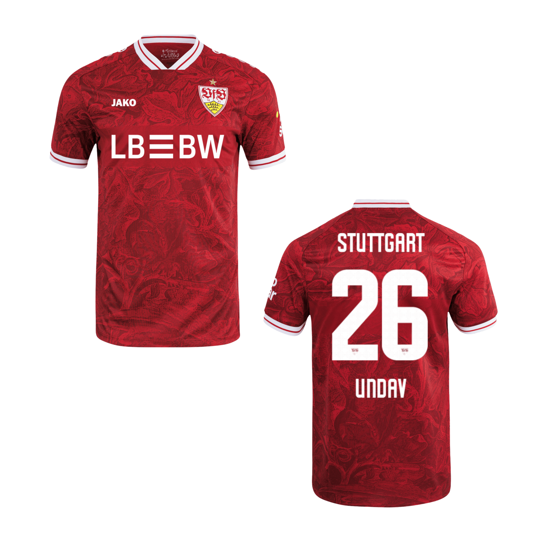 VFB STUTTGART Trikot Away Herren 25 / 26 - UNDAV 26 - sportiger.de
