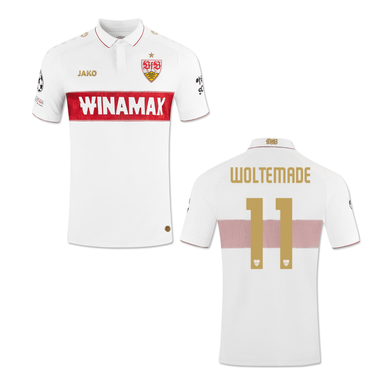 VFB STUTTGART Trikot Champions League Herren 24 / 25 - WOLTEMADE 11 - sportiger.de