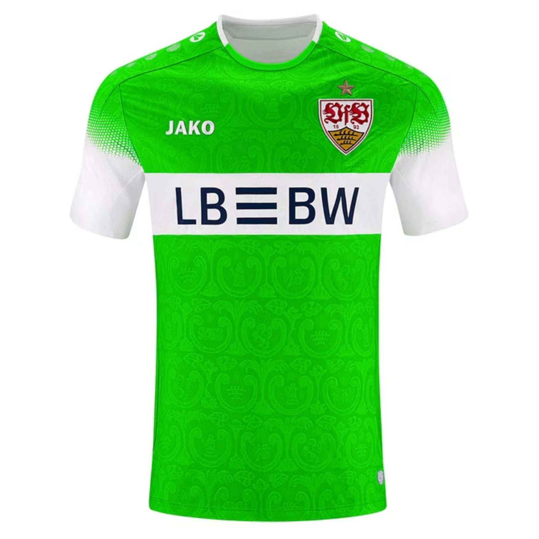 VFB STUTTGART Trikot Torwart Away Kinder neongrün 26 / 27 - sportiger.de